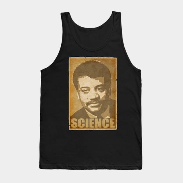 Neil Degrasse Tyson Science Tank Top by Nerd_art